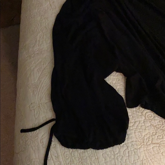 Women’s Black Blousey Shirt - Picture 2 of 2